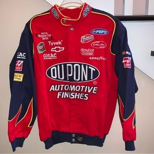 NWOT Chase Authentics Drivers Line NASCAR Jeff Gordon Dupont Racing Jacket Large